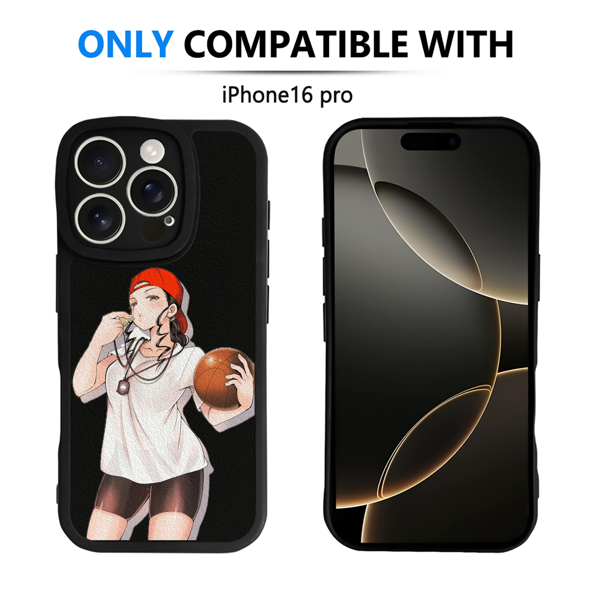 （画像用） SLAM DUNK／スラムダンク 【iPhone 16シリーズ対応】シリコンスマホケース（レザー調） 材質：シリコン